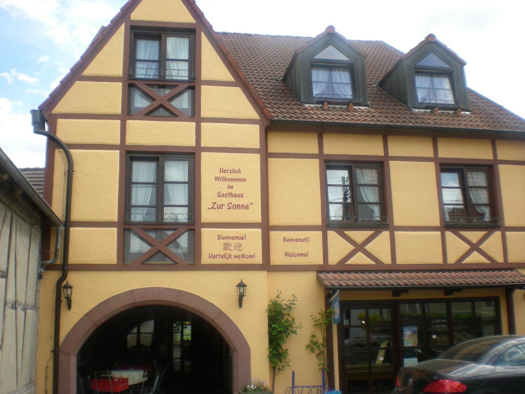 Gasthaus Sonne Trennfeld Extérieur photo